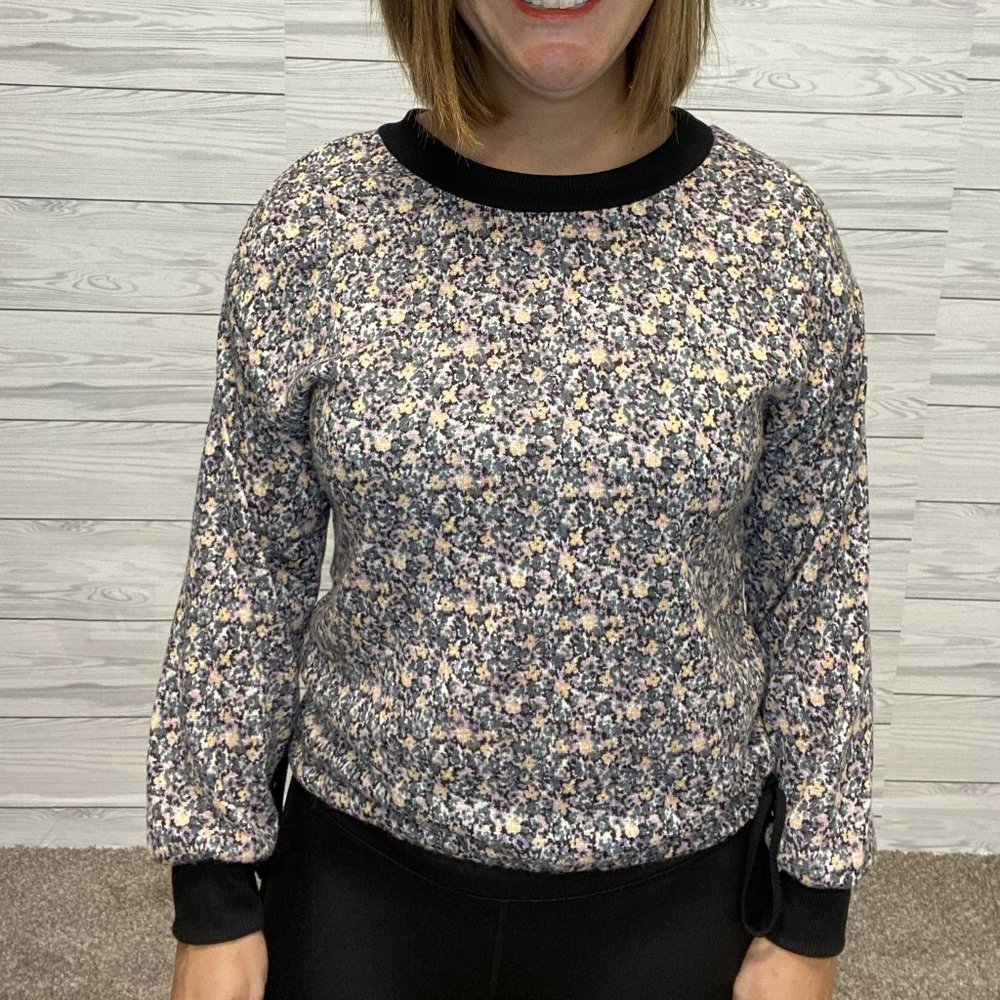 Ditsy Floral Top - Lavender